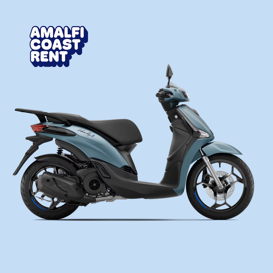 Scooter Liberty 125cc, Amalfi Coast Rent