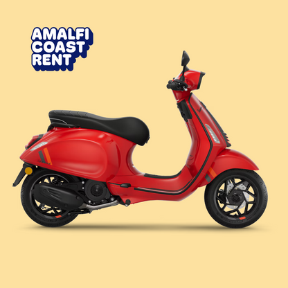 Vespa Sprint 125 S Electric Blue, Amalfi Coast Rent